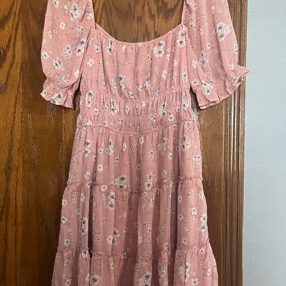 Trixxi Blush Pink Dress